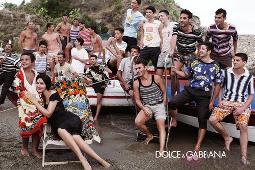 Estampados y rayas de la colección masculina primavera/verano 2013 de Dolce & Gabbana