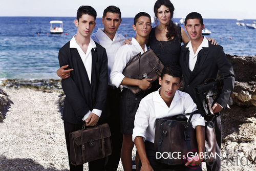 Carteras y maletines en la colección masculina primavera/verano 2013 de Dolce & Gabbana