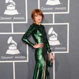 Florence Welch con un vestido de Givenchy en los Grammy 2013