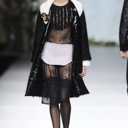 Look gótico en la colección otoño/invierno 2013/2014 de Francis Montesinos en la Madrid Fashion Week