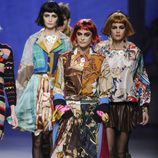 Looks multicolor en la colección otoño/invierno 2013/2014 de Francis Montesinos en la Madrid Fashion Week