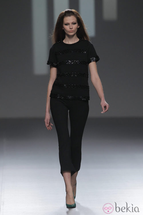 Pantalón tobillero de la colección otoño/invierno 2013/2014 de Teresa Helbig en Madrid Fashion Week