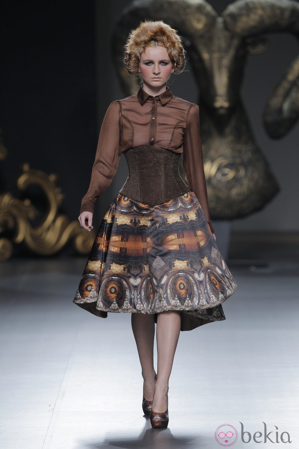 Falda de la colección otoño/invierno 2013/2014 de Maya Hansen en Madrid Fashion Week
