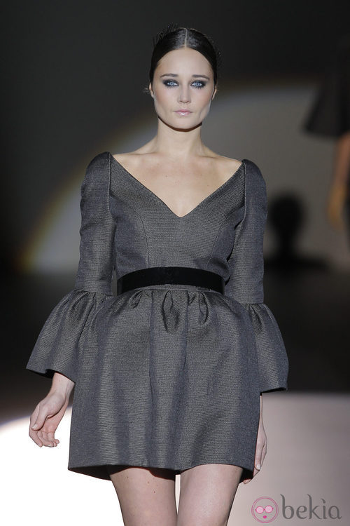 Vestido de la colección otoño/invierno 2013/2014 de Juana Martín en Madrid Fashion Week