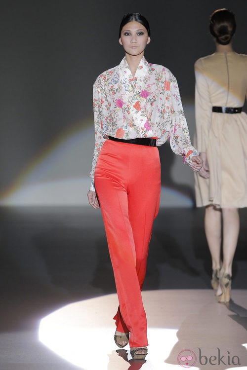 Pantalón de la colección otoño/invierno 2013/2014 de Juana Martín en Madrid Fashion Week