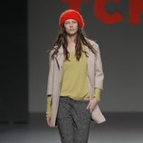 Jersey verde lima de la colección otoño/invierno 2013/2014 de TCN en Madrid Fashion Week