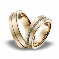 Alianza bañada en oro de la colección novias 2013 de Zenana