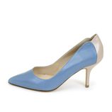 Kitten Heel azul de la colección primavera/verano 2013 de Paco Gil