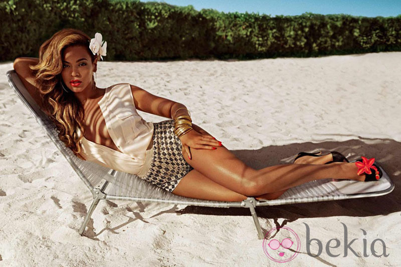 Beyoncé, imagen de la colección primavera/verano 2013 de H&M