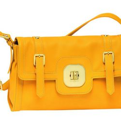 Bolso 'Gatsby Sport' en color amarillo de la colección primavera/verano 2013 de Longchamp