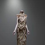 Vestido de conchas, colección VOSS de Alexander McQueen
