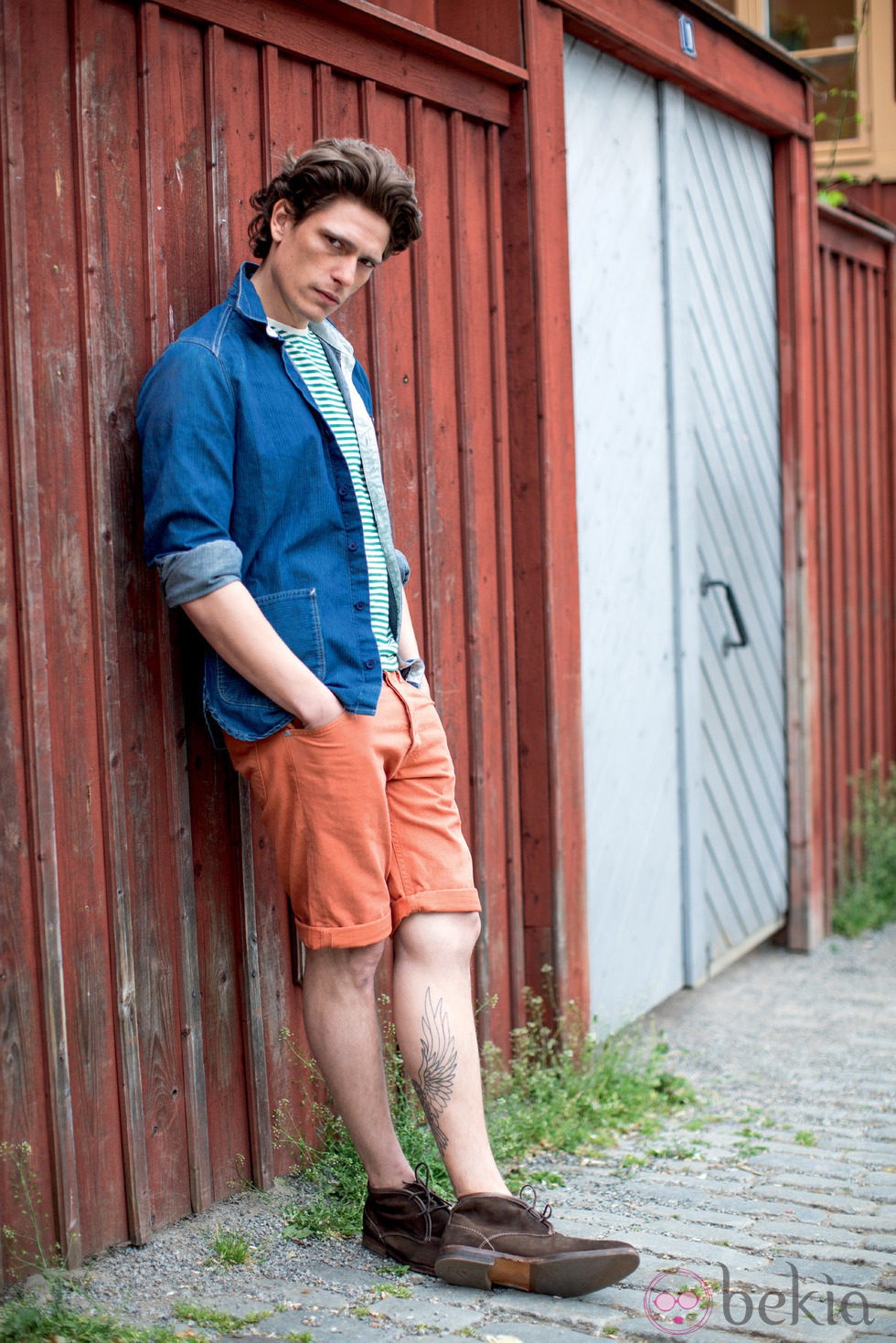 Pantalón pirata masculino de la colección primavera/verano 2013 de Lee