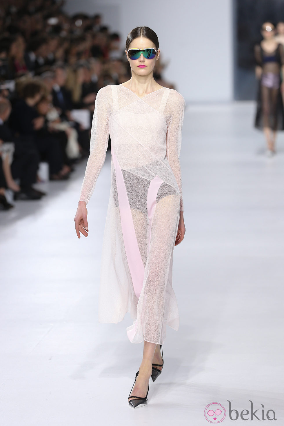Vestido largo de la colección crucero 2014 de Dior