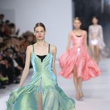 Vestido verde de la colección crucero 2014 de Dior
