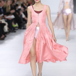 Vestido rosa de la colección crucero 2014 de Dior