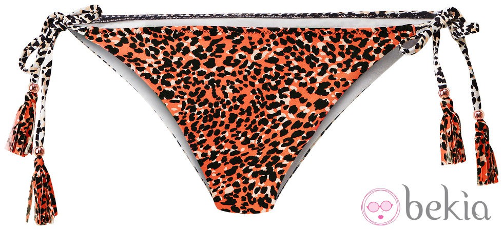 Braguita con print de leopardo de la colección de baño primavera/verano 2013 de H&M