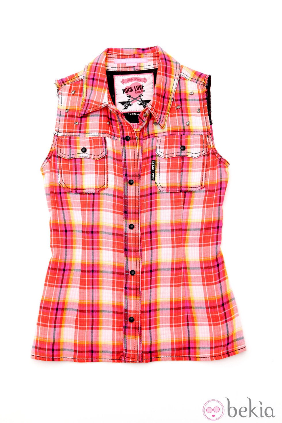 Camisa de cuadros de la línea 'Bad girl' de la colección primavera/verano 2013 de Holy Preppy