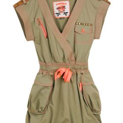Vestido de la línea 'Militar Chic' de la colección primavera/verano 2013 de Holy Preppy