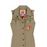 Vestido de botones de la línea 'Militar Chic' de la colección primavera/verano 2013 de Holy Preppy