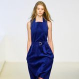Vestido azul de la colección Resort 2014 de Calvin Klein