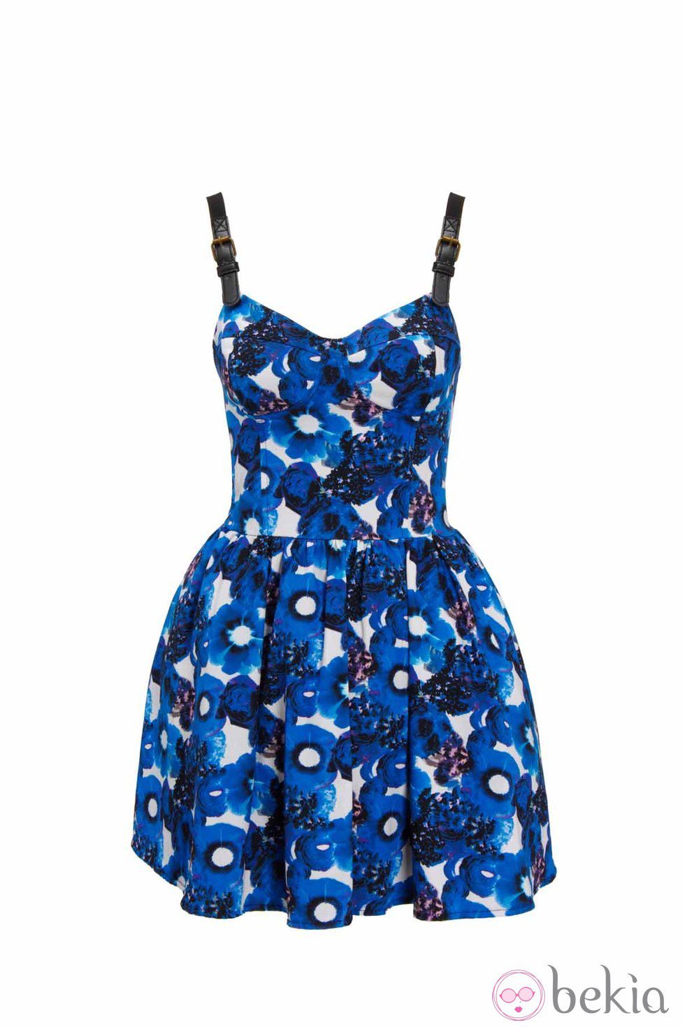 Vestido azul de Asos para la colección Rosetti