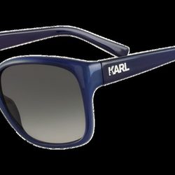 Gafas con montura azul de Karl Lagerfeld Eyewear