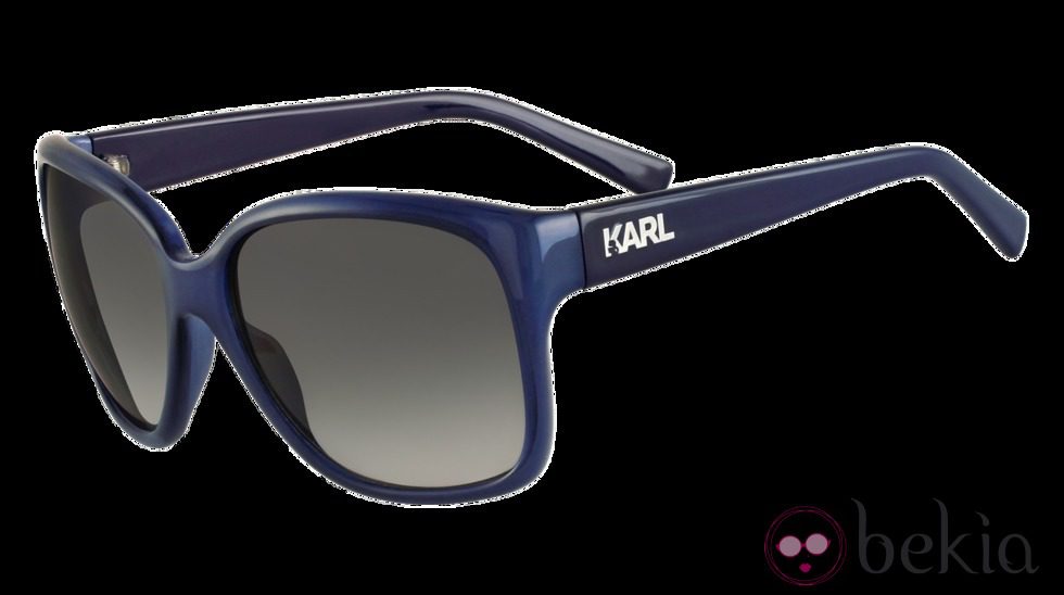 Gafas con montura azul de Karl Lagerfeld Eyewear