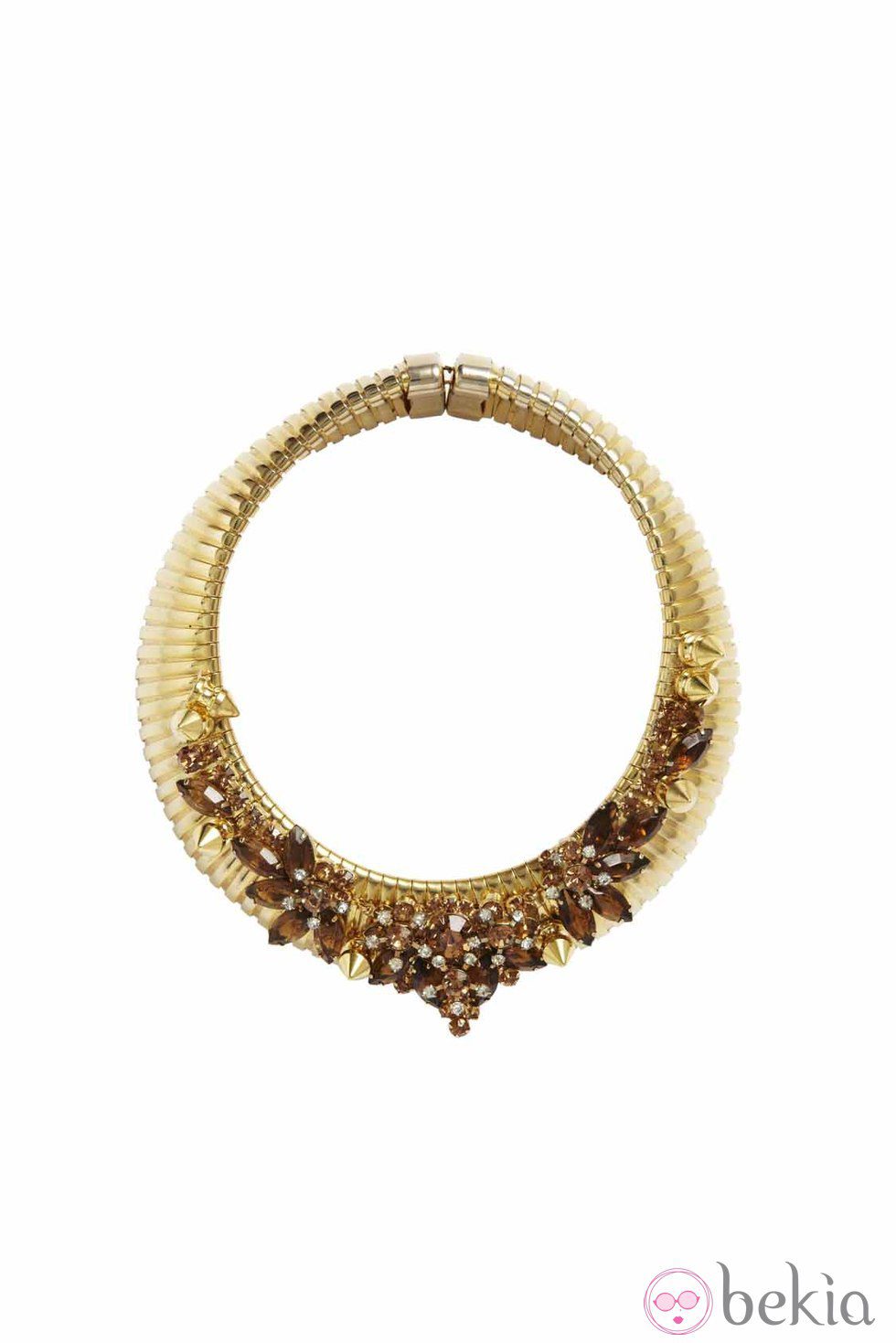 Collar dorado de la colección primavera/verano 2013 de Asos