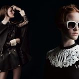 Vestido negro de la colección otoño/invierno 2013 de Valentino