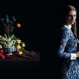 Vestido con estampado floral de la colección otoño/invierno 2013 de Valentino