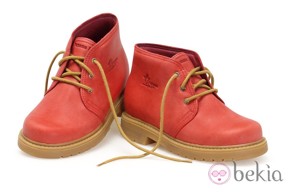 Botas color rojo de la colección otoño/invierno 2013 de Panama Jack Kids