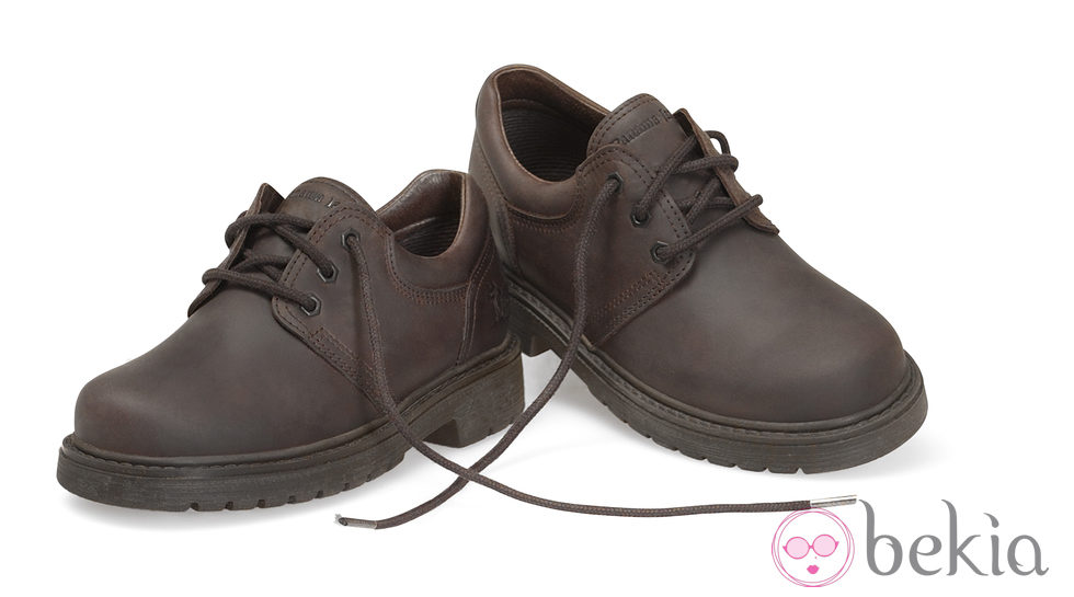 Zapatos color marrón de la colección otoño/invierno 2013 de Panama Jack Kids