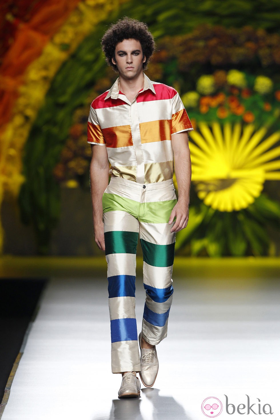 Total look de la colección primavera/verano 2014 de Francis Montesinos en Madrid Fashion Week