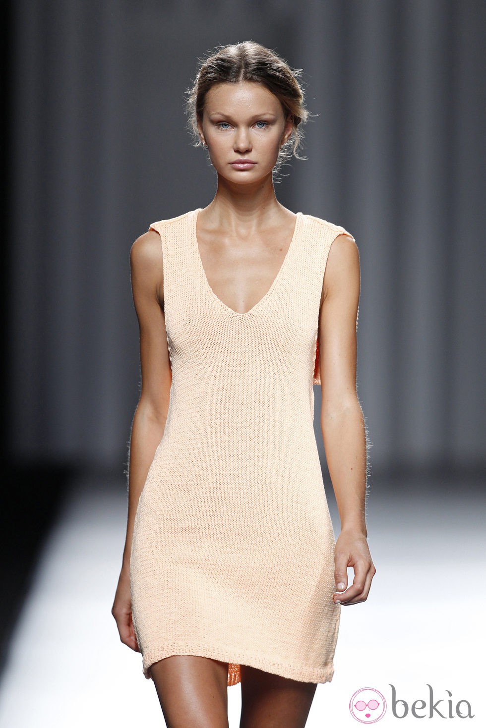 Vestido de punto de la colección primavera/verano 2014 de Sita Murt en Madrid Fashion Week