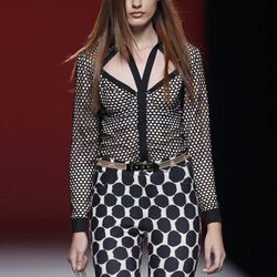 Pantalón estampado de la colección primavera/verano 2014 de María Escoté en Madrid Fashion Week