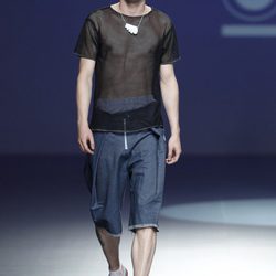 Pantalón pirata de la colección primavera/verano 2014 de Heridadegato en el EGO Madrid Fashion Week