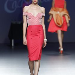 Falda de tubo de la colección primavera/verano 2014 de Lady Cacahuete en el EGO Madrid Fashion Week