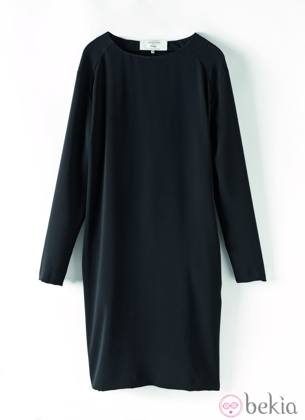 Vestido negro de la colección de Juanjo Oliva para Elogy otoño/invierno 2013/2014