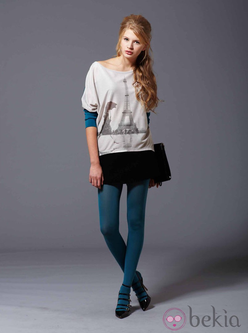 Minifalda y camiseta de la colección otoño/invierno 2013/2014 de Pennylane