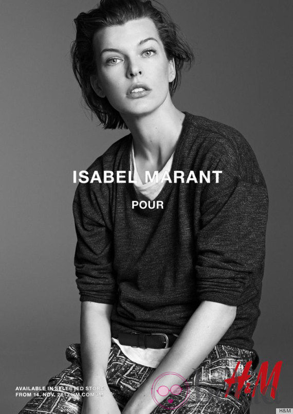 Mila Jovovich presenta la colección de Isabel Marant para H&M