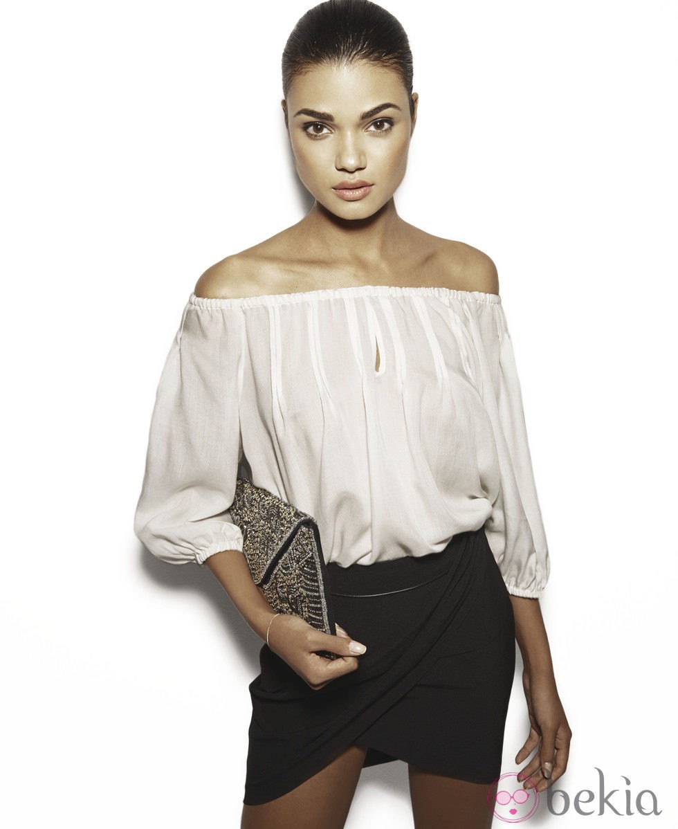 Blusa y falda de la colección Fall 2013 de Suiteblanco