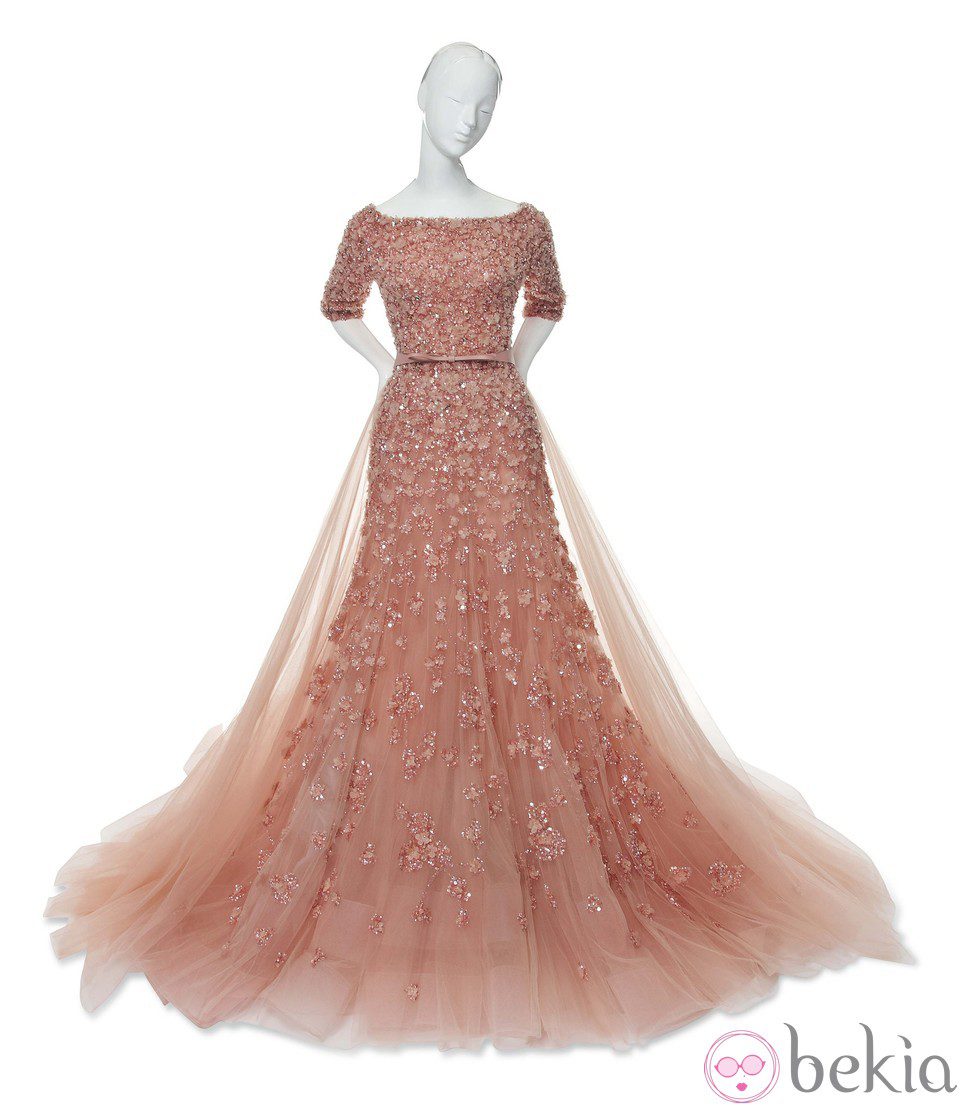 Vestido inspirado en Aurora de La Bella Durmiente de Elie Saab