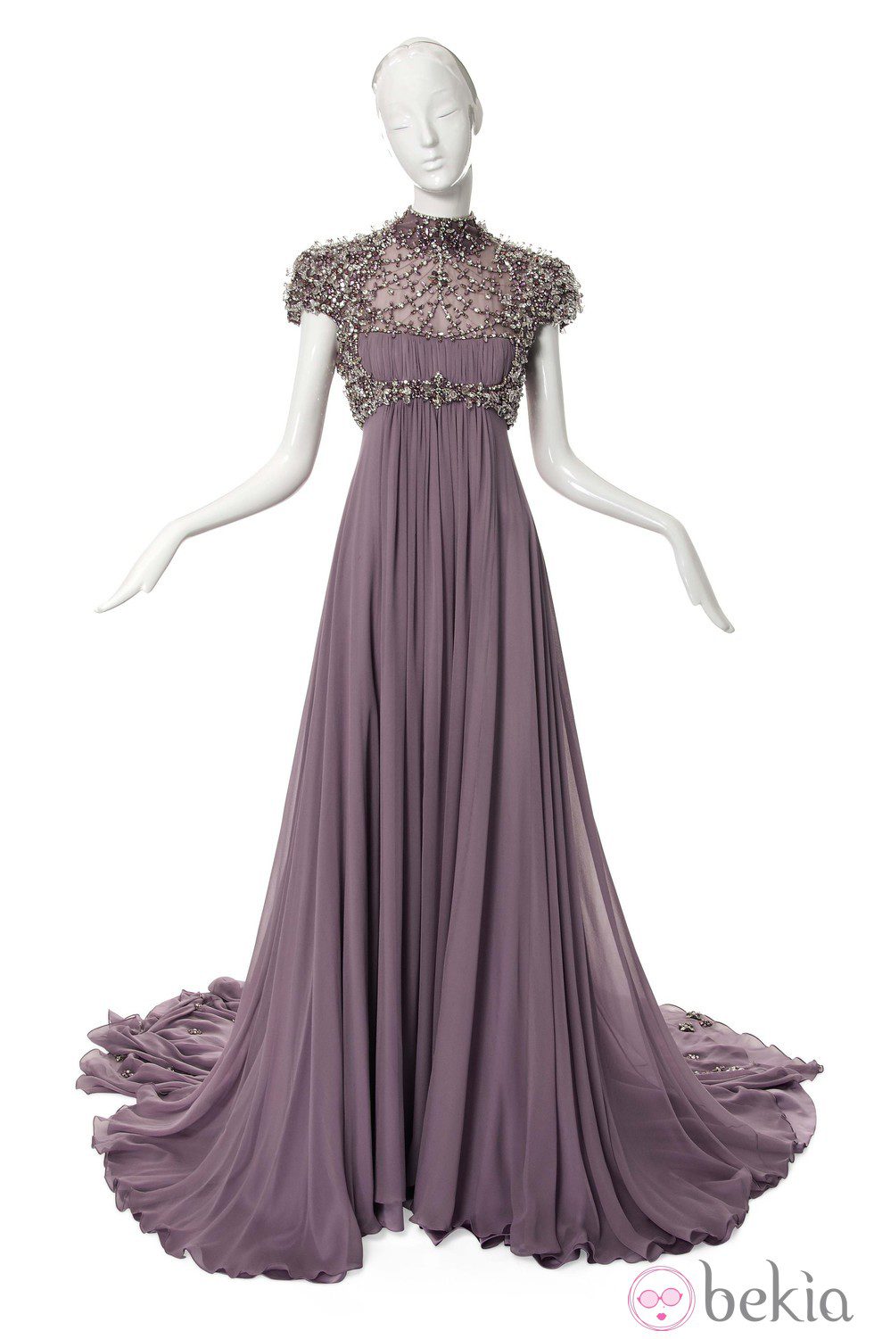 Vestido inspirado en Rapunzel de la película Enredados de Jenny Packham