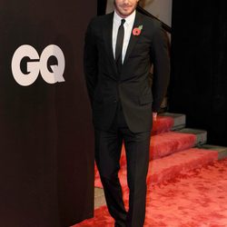 David Beckham trajeado en los premios GQ 2013