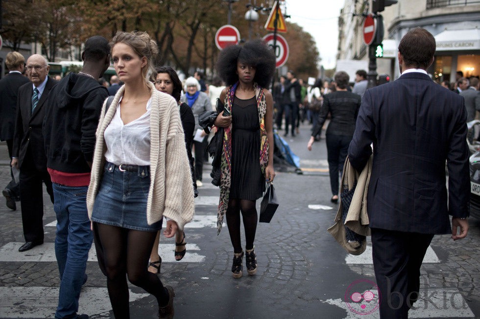 Las calles de Paris en la Vogue Fashion's Night Out