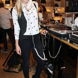 Alexandra Richads en la Vogue Fashion's Night Out 2011 de Nueva York