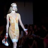 Vestido de encaje naranja de Rag & Bone, colección primavera de 2012