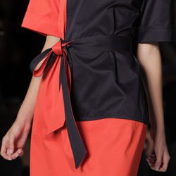 Vestido bicolor de Marc by Marc Jacobs, colección primavera 2012