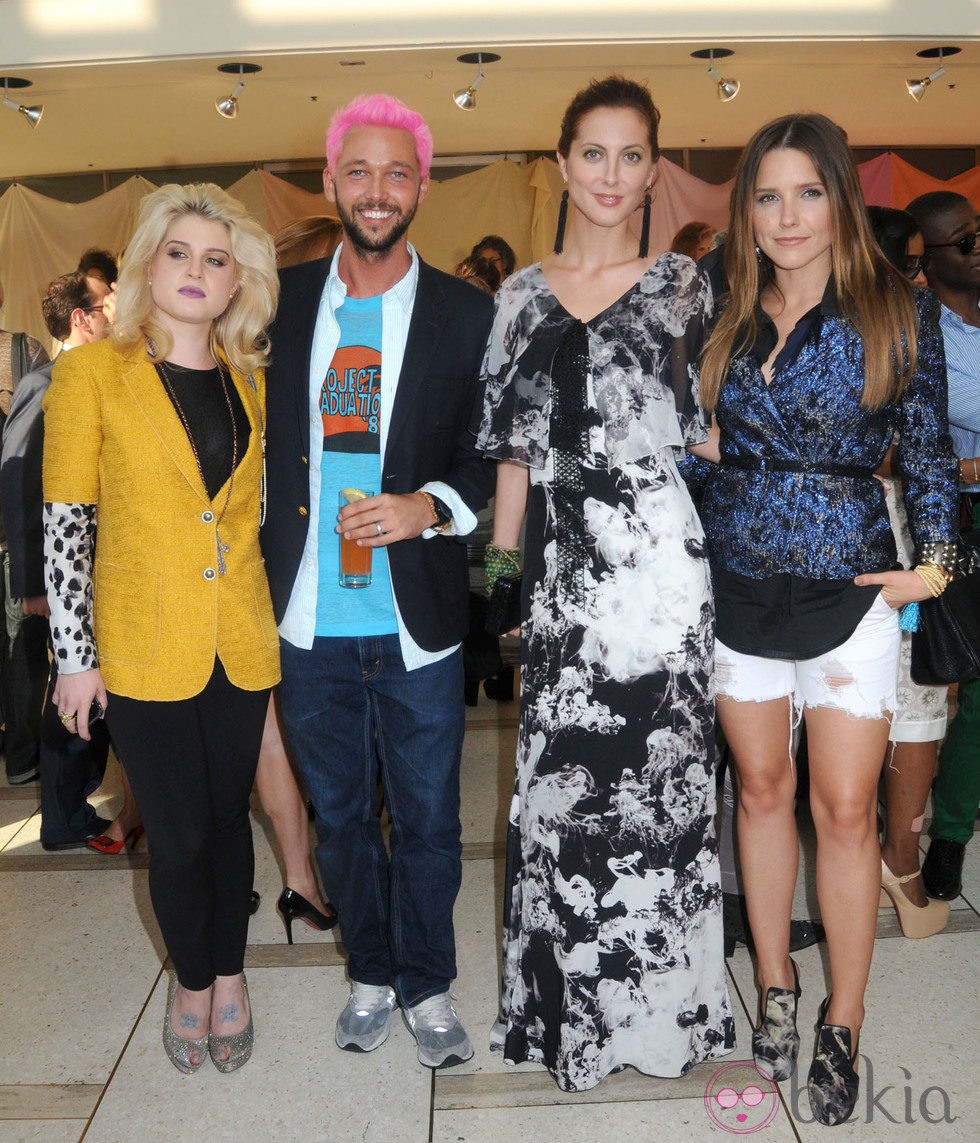 Kelly Osbourne, Chris Benz, Eva Amurri y Sophia Bush en la Semana de la Moda de Nueva York