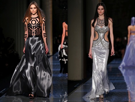 Vestido de la colección primavera/verano 2014 de Atelier Versace